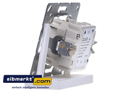 View on the right Jung 1234.20 2-pole switch for roller shutter
