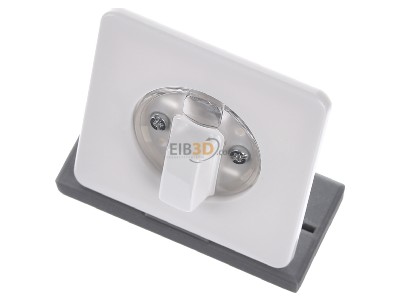 Ansicht oben vorne Jung CD 1541 WW Abdeckung f�r Drehschalter 