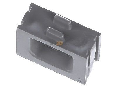 View up front Merten MEG3963-8029 (VE10) Cable entry coupling piece grey MEG3963-8029 (quantity: 10)
