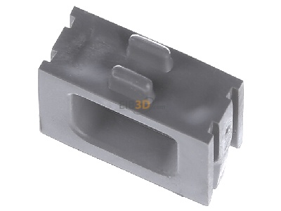 Top rear view Merten MEG3963-8029 (VE10) Cable entry coupling piece grey MEG3963-8029 (quantity: 10)
