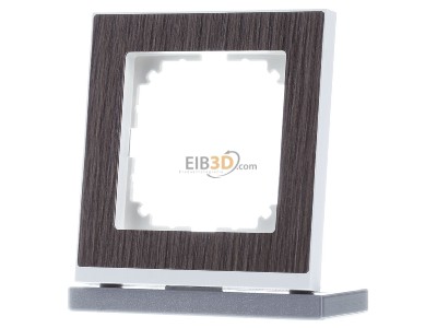 Frontansicht Merten MEG4010-3674 Decor-Rahmen 1-fach Eiche/aktivwei� 