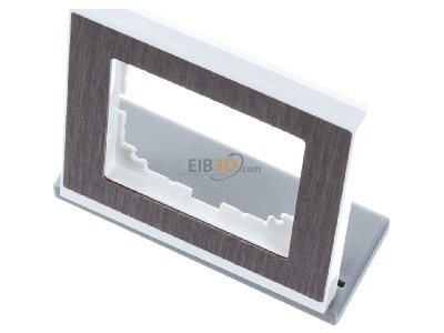Ansicht oben vorne Merten MEG4010-3674 Decor-Rahmen 1-fach Eiche/aktivwei� 