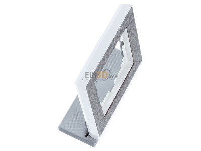 Ansicht oben links Merten MEG4010-3674 Decor-Rahmen 1-fach Eiche/aktivwei� 