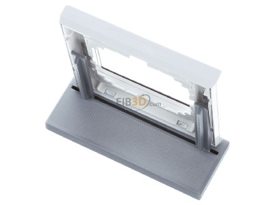 Ansicht oben hinten Merten MEG4010-3674 Decor-Rahmen 1-fach Eiche/aktivwei� 