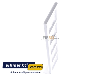 Ansicht oben links Merten MEG4050-3625 Rahmen 5fach aktivwei� 