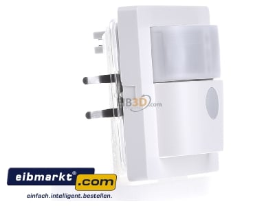 View on the left Berker 85341129 Motion sensor complete 45...90 white 
