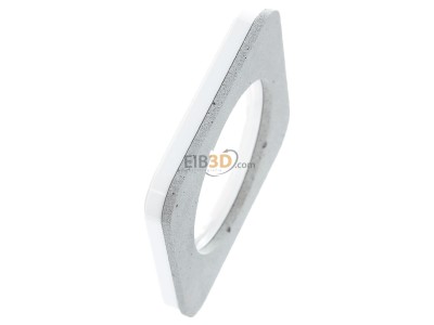 Ansicht oben links Berker 10112379 Rahmen 1-fach Beton-grau/plw glanz 