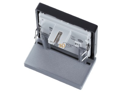 Ansicht oben hinten Berker 85145126 KNX-Funk Taste 1fach anthrazit samt 