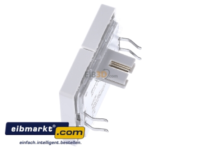 View top right Berker 85146129 Touch rocker for bus system white 
