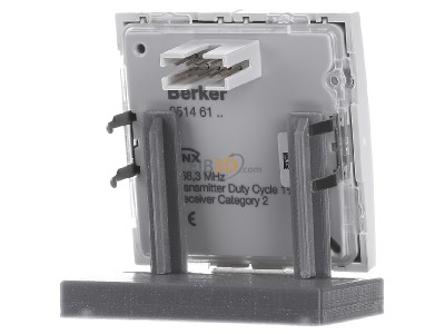 Back view Berker 85146189 EIB, KNX touch rocker white, 
