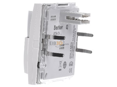 View on the right Berker 85345189 EIB, KNX movement sensor, 
