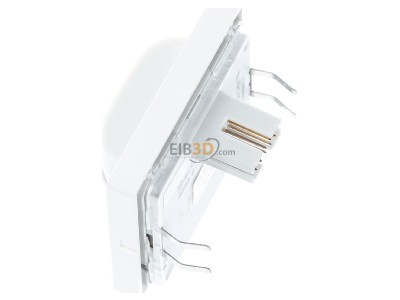 Ansicht oben rechts Berker 85346129 KNX-Funk Bewegungsmelder 2,2m polarwei� samt 