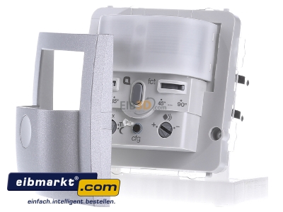 Frontansicht Berker 85346183 KNX-Funk Bewegungsmelder 2,2m alumatt 