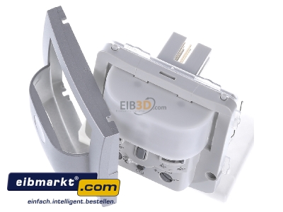 Ansicht oben vorne Berker 85346183 KNX-Funk Bewegungsmelder 2,2m alumatt 