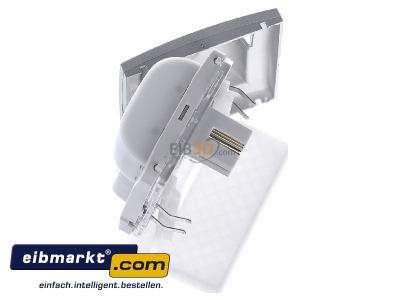 Ansicht oben rechts Berker 85346183 KNX-Funk Bewegungsmelder 2,2m alumatt 