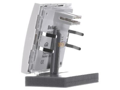 View on the right Berker 85648189 EIB, KNX touch rocker white, 
