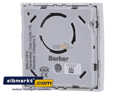 Back view Berker 85655189 Complete transmitter for bus system
