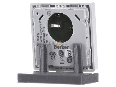 Back view Berker 85656229 EIB, KNX complete transmitter, 
