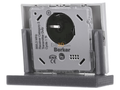 Back view Berker 85656279 EIB, KNX complete transmitter, 
