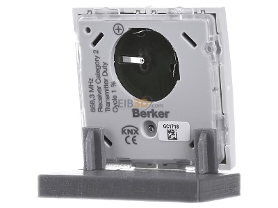 Back view Berker 85656289 EIB, KNX complete transmitter, 
