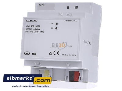 Front view Siemens Indus.Sector 5WG1152-1AB01 Ethernet interface for bus system
