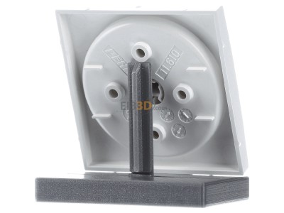 Back view Peha D 11.610.02 S3 Cover plate for level switch white 
