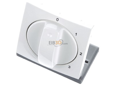 View up front Peha D 11.610.02 S3 Cover plate for level switch white 

