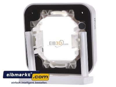 Ansicht hinten Berker 13283502 Rahmen 1fach polarwei� 