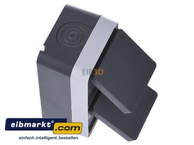 View top left Berker 47703525 Socket outlet protective contact grey - 
