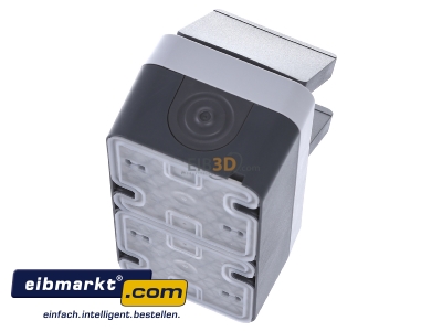 Top rear view Berker 47703525 Socket outlet protective contact grey - 
