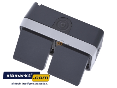 View up front Berker 47753525 Socket outlet protective contact white - 
