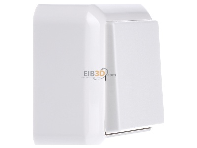 View on the left Merten MEG3150-8719 EIB, KNX push button 1 make contact (NO) white, 
