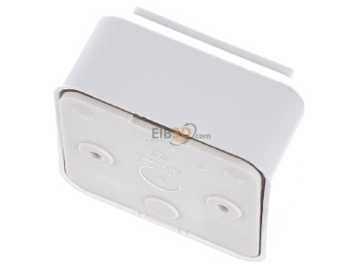 Top rear view Merten MEG3150-8719 EIB, KNX push button 1 make contact (NO) white, 
