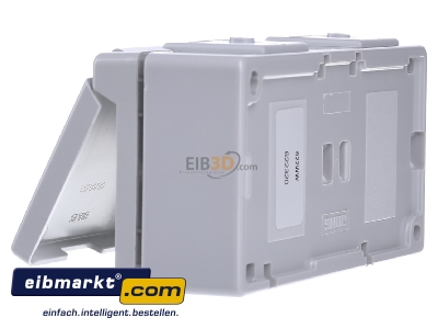 Ansicht rechts Jung 622 WW SCHUKO-Steckdose 2-fach 16A 250V 
