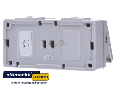 Ansicht hinten Jung 622 WW SCHUKO-Steckdose 2-fach 16A 250V 