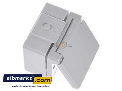 Ansicht oben links Jung 620 W SCHUKO-Steckdose 16A 250V 
