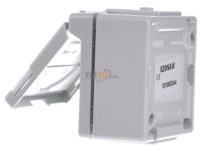 Ansicht rechts Jung 620 NAW SCHUKO-Steckdose 16A 250V 