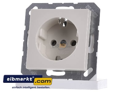 Front view Jung A 1520 Socket outlet protective contact
