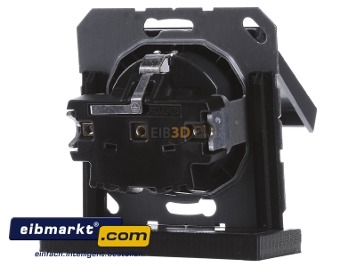 Ansicht hinten Jung A 1520 BF KL ANM SCHUKO-Steckdose anthrazit matt 