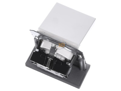 Top rear view Jung A 1520 BF KL WW Socket outlet (receptacle) 
