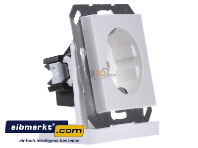 View on the left Jung A 1520 BF WW Socket outlet protective contact white
