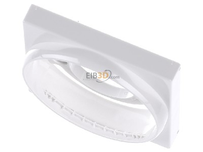 Ansicht oben vorne Jung A 537 BF PL WW Abdeckung f�r Lichtsignale alpinwei� 