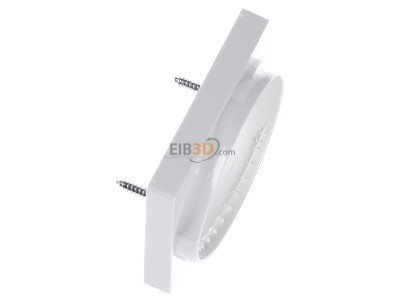 Ansicht oben links Jung A 537 BF PL WW Abdeckung f�r Lichtsignale alpinwei� 