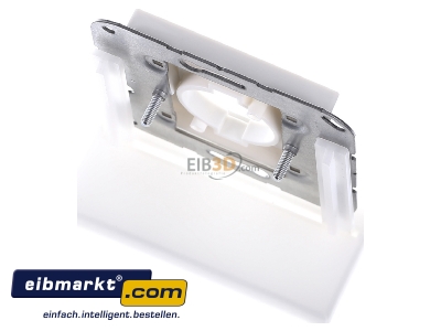 Ansicht oben hinten Jung A 568 BF WW Abdeckung f. XLR-Steckdose alpinwei� 