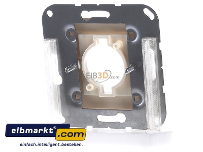 Ansicht hinten Jung A 568-1 BF Abdeckung f. XLR-Steckdose wei 