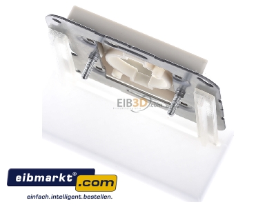 Ansicht oben hinten Jung A 568-1 BF Abdeckung f. XLR-Steckdose wei 