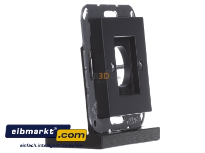 Ansicht links Jung A 568-1 BF ANM Abdeckung f. XLR-Steckdose anthrazit matt 