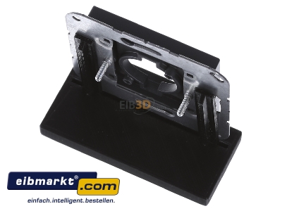 Ansicht oben hinten Jung A 568-1 BF ANM Abdeckung f. XLR-Steckdose anthrazit matt 