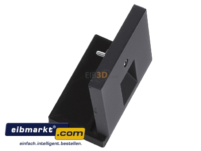Ansicht oben links Jung A569-1BFPLUAANM Abdeckung f�r UAE-Dose anthrazit matt A 569-1 BF PL UA ANM