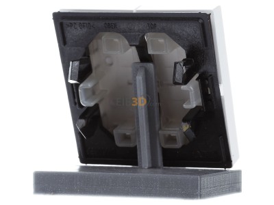 Ansicht hinten Jung A 595 BF P WW Wippe Symbole Pfeile 2-f alpinwei� 